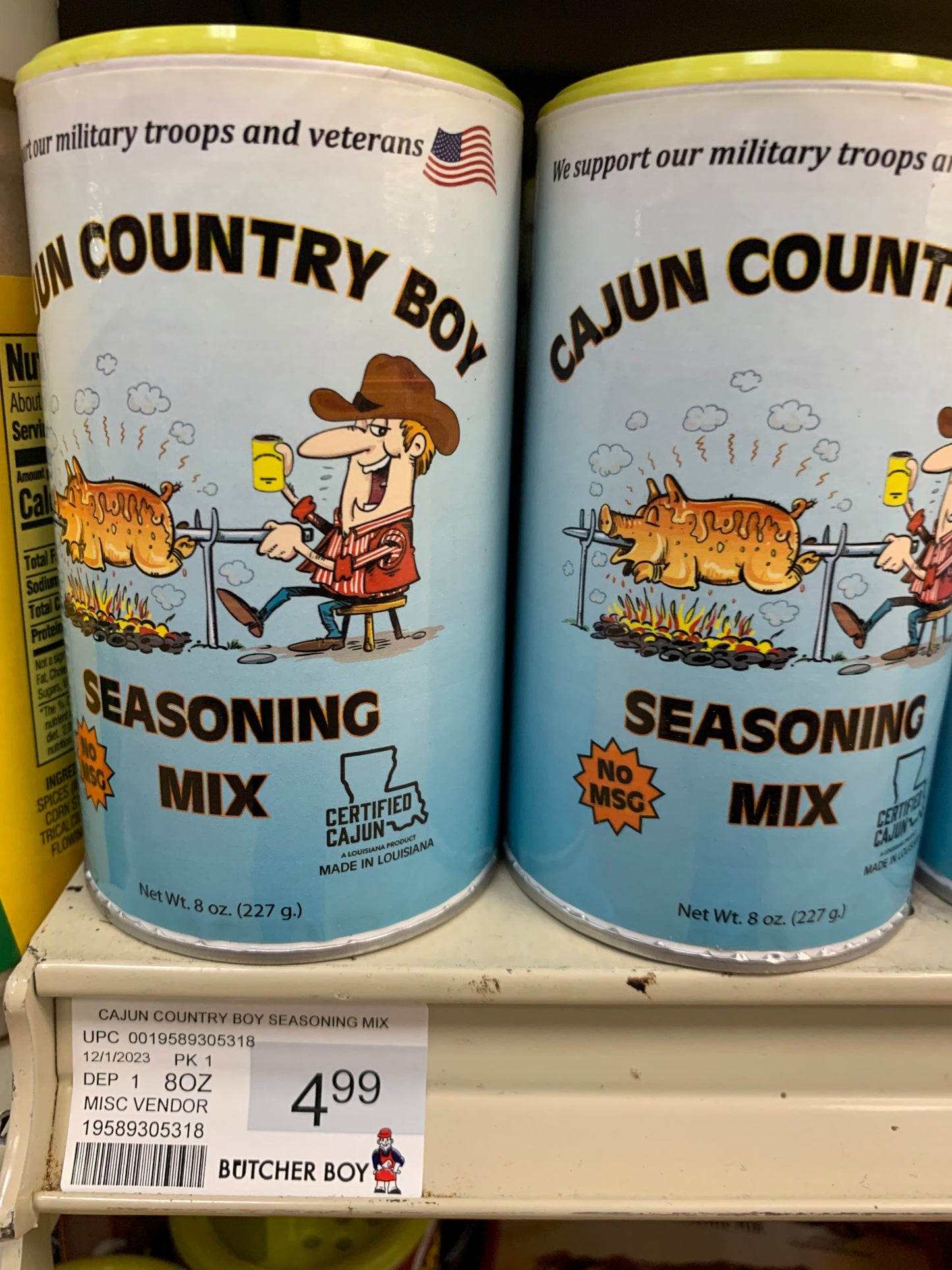 CAJUN COUNRY BOY SEASONING #1 WINNER GONZALES JAMBALAYA FEST WINNER#1